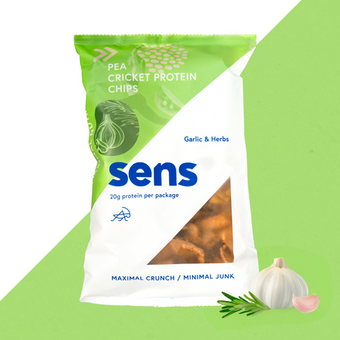 Garlic Herb Protein Chips