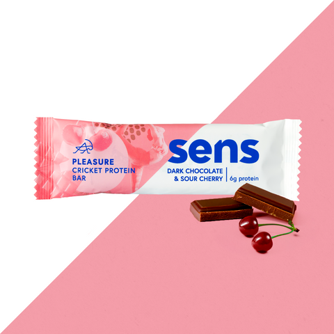 Pleasure Proteinriegel Schokolade Sauerkirsch
