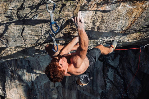 Filip Schenk, professional climber and Sens ambassador