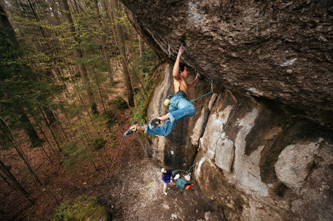 Vojta Trojan, route setter and climber, Sens ambassador