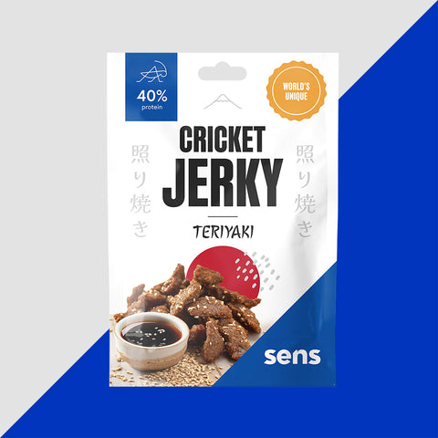 Cricket Jerky Teriyaki - Unique Protein Snack