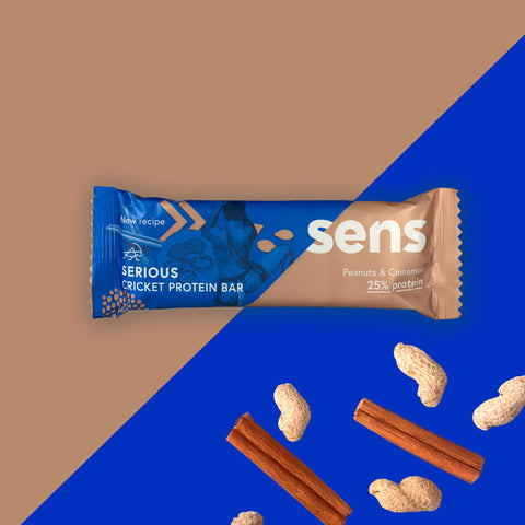 Serious high protein tyčinka - Arašídy & Skořice
