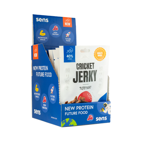 Cvrččí jerky - sušené maso Teriyaki