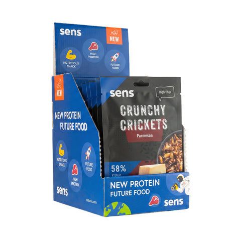 Crunchy Edible Crickets – Parmesan