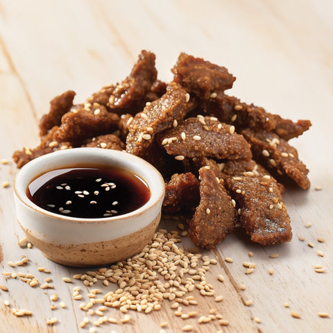 Cvrččí jerky - sušené maso Teriyaki